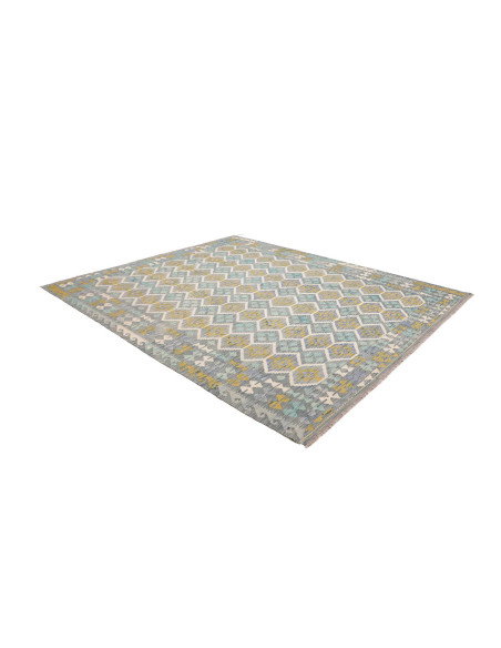Tappeto Kilim Afghanistan 250x299 Blu Turchese