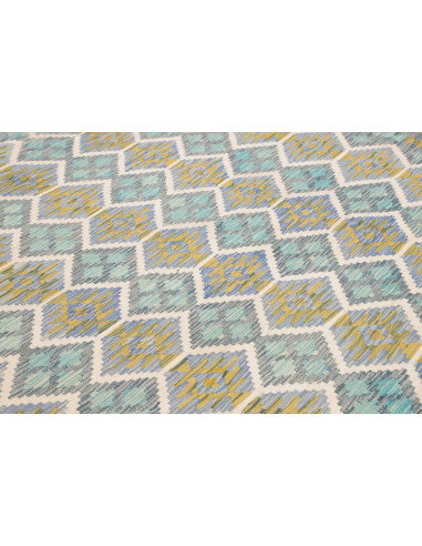 Tappeto Kilim Afghanistan 250x299 Blu Turchese