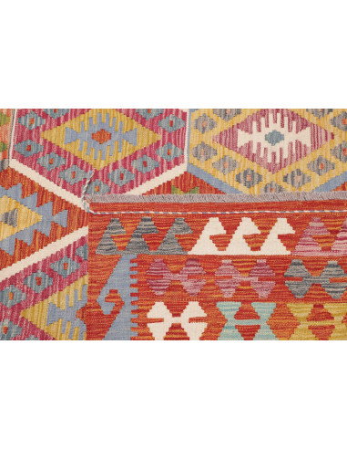 Tappeto Kilim Afghanistan 250x298 Rosso Terraco