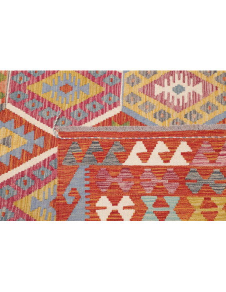 Tappeto Kilim Afghanistan 250x298 Rosso Terraco