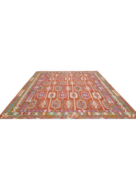 Tappeto Kilim Afghanistan 253x292 Terracotta Ar