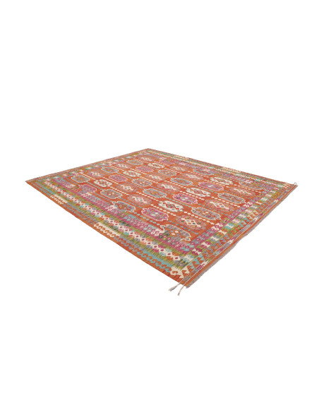 Tappeto Kilim Afghanistan 253x292 Terracotta Ar