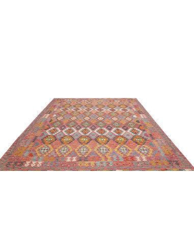 Rug Kilim Afghanistan 254x293 Multicolor Dusty
