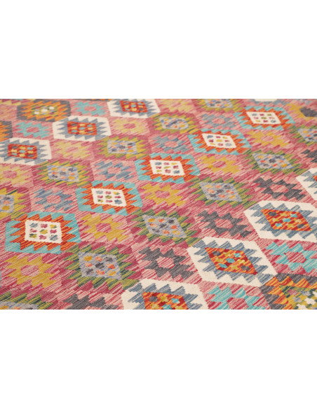 Tappeto Kilim Afghanistan 254x293 Multicolore R