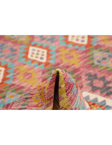 Tappeto Kilim Afghanistan 254x293 Multicolore R
