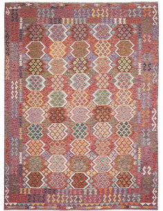 Tappeto Kilim Afghanistan 255x344 Viola Mirtill