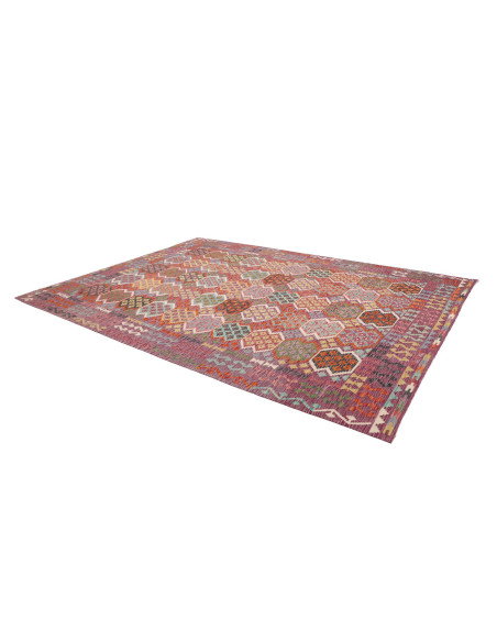 Rug Kilim Afghanistan 255x344 Plum Berry Rust O