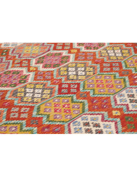 Rug Kilim Afghanistan 256x350 Terracotta Red Ye