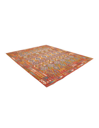 Rug Kilim Afghanistan 256x294 Terracotta Teal G