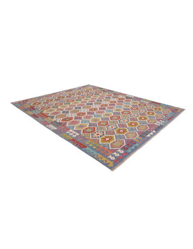 Rug Kilim Afghanistan 256x299 Sky Blue Multicol