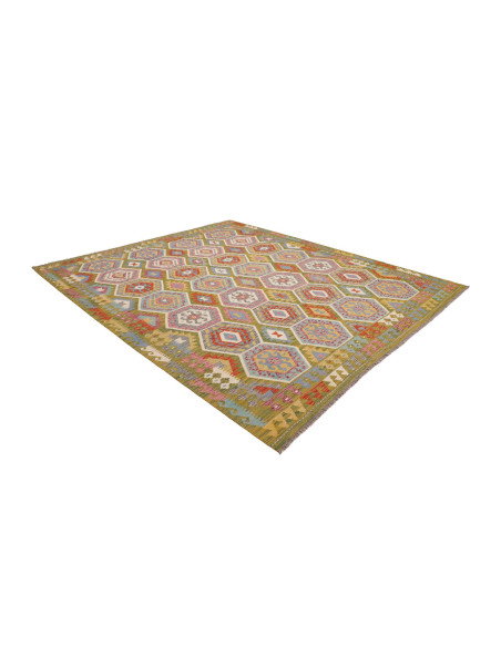Rug Kilim Afghanistan 257x295 Olive Green Terra