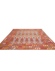 Tappeto Kilim Afghanistan 257x294 Rosso Terraco 2