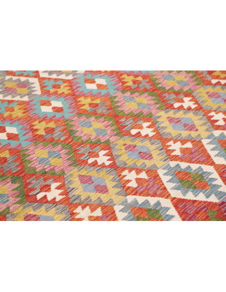 Rug Kilim Afghanistan 257x294 Terracotta Red Tu