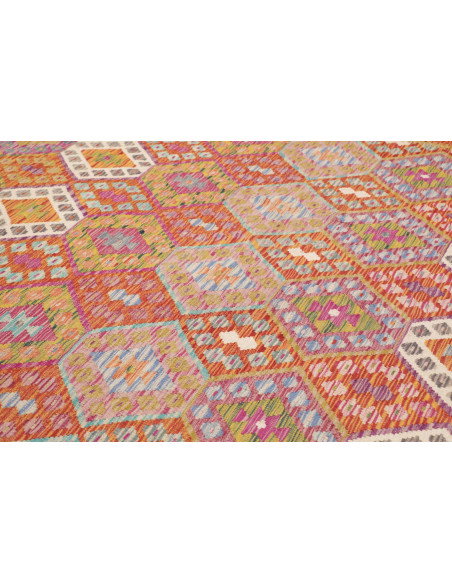 Rug Kilim Afghanistan 262x352 Terracotta Orange