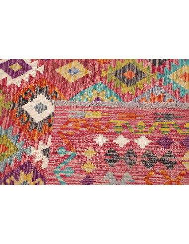 Rug Kilim Afghanistan 263x357 Terracotta Multic