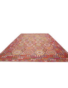 Tappeto Kilim Afghanistan 309x384 Magenta Turch 2