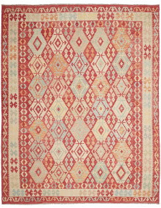 Rug Kilim Afghanistan 258x330 Terracotta Red Cr