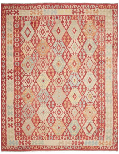 Tappeto Kilim Afghanistan 258x330 Rosso Terraco