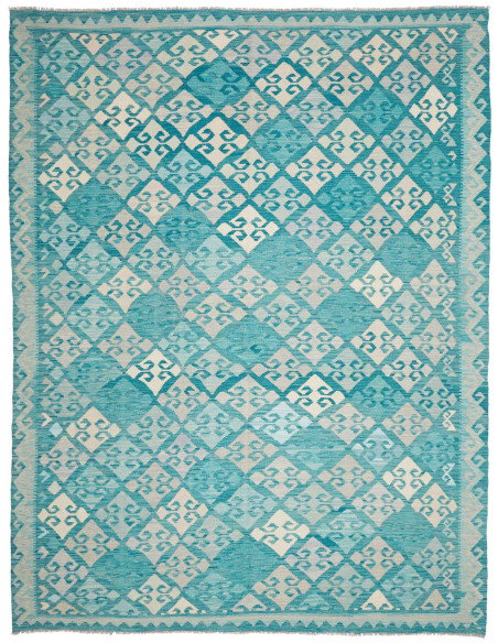 Rug Kilim Afghanistan 250x342 Turquoise Light B