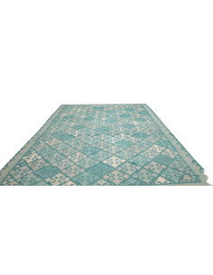 Tappeto Kilim Afghanistan 250x342 Turchese Azzu 2