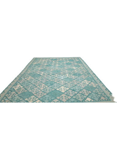 Rug Kilim Afghanistan 250x342 Turquoise Light B
