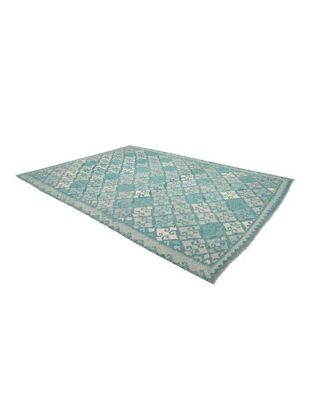 Tappeto Kilim Afghanistan 250x342 Turchese Azzu