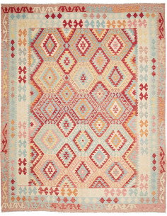 Rug Kilim Afghanistan 263x335 Terracotta Red Sk