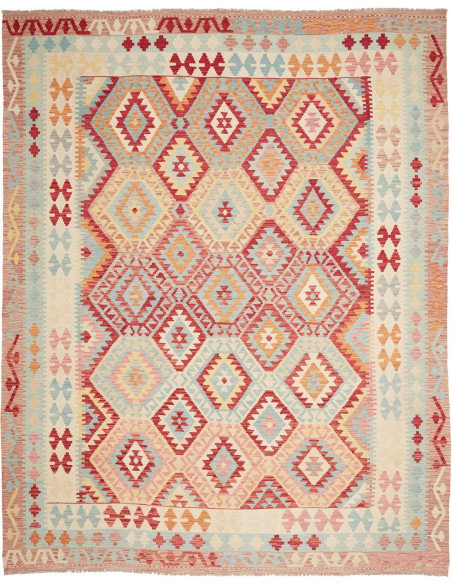 Rug Kilim Afghanistan 263x335 Terracotta Red Sk