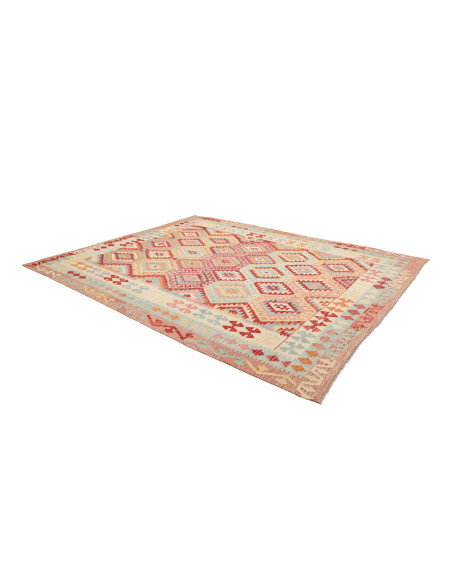 Rug Kilim Afghanistan 263x335 Terracotta Red Sk