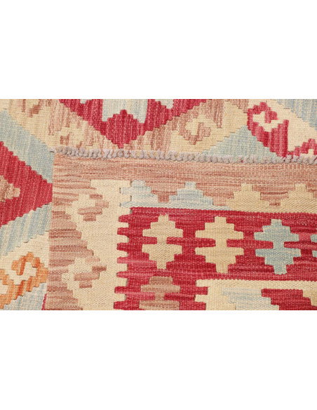 Tappeto Kilim Afghanistan 265x334 Crema Beige R