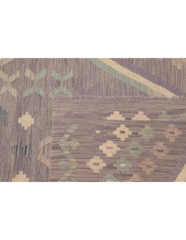Tappeto Kilim Afghanistan 241x353 Viola Lavanda