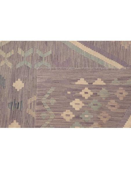Tappeto Kilim Afghanistan 241x353 Viola Lavanda