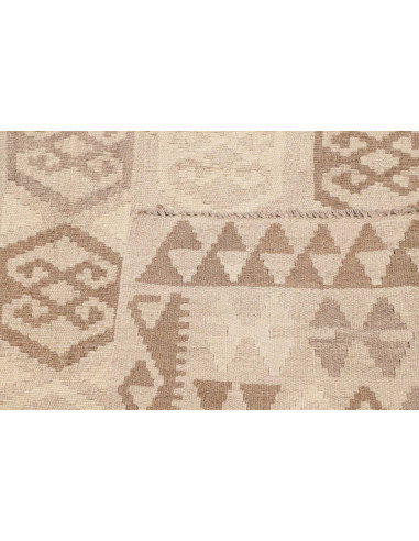 Tappeto Kilim Afghanistan 245x279 Crema Bianco