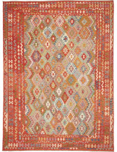 Tappeto Kilim Afghanistan 250x340 Arancione Ros