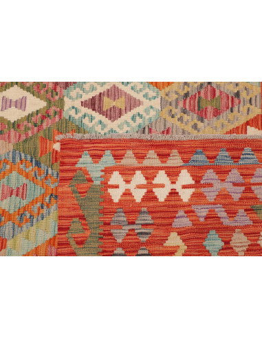 Tappeto Kilim Afghanistan 250x340 Arancione Ros