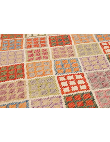 Tappeto Kilim Afghanistan 263x353 Multicolor Cr
