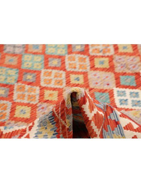 Rug Kilim Afghanistan 289x372 Terracotta Red Tu