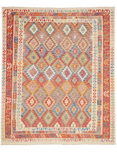 Rug Kilim Afghanistan 244x290 Red Orange Blue P