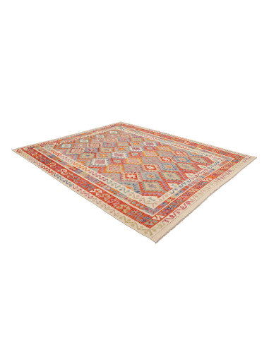 Tappeto Kilim Afghanistan 244x290 Rosso Arancio