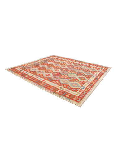 Rug Kilim Afghanistan 253x293 Red Orange Beige