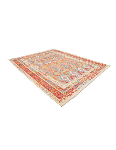 Tappeto Kilim Afghanistan 246x291 Rosso Corallo