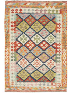 Kilim 125x184 Cm Kilim Afghanistan Lana Cardata A Mano