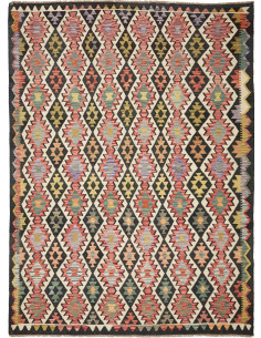 Kilim 224x299 Cm Kilim, Afghanistan, Hand-carded Wool warp: