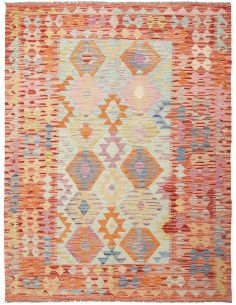 Kilim 148x192 Cm Kilim Afghanistan Lana Cardata A Mano