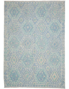 Kilim 204x297 Cm Kilim, Afghanistan, Lana Cardata A Mano