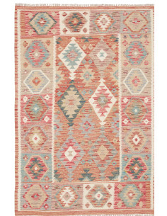 Kilim 104x150 Cm Kilim, Afghanistan, Hand-carded Wool