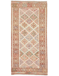Kilim 100x202 Cm Kilim Afghanistan Lana Cardata A Mano