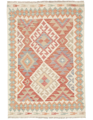 Kilim 99x147 Cm Kilim, Afghanistan, Lana Cardata A Mano