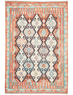 Rug Kilim Afghanistan 203x292 Terracotta Orange