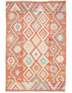 Rug Kilim Afghanistan 168x254 Terracotta Burnt